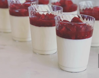 Panna Cotta cups