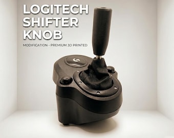 Pomo de palanca de cambios Logitech - Palanca de cambios de carreras personalizada impresa en 3D, repuesto para G29 y G920, Gaming