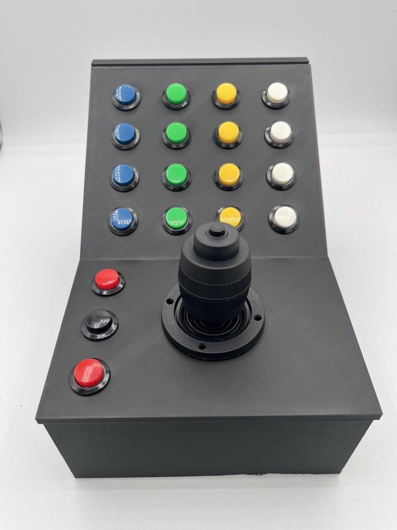 Farming Simulator Button Box: Durable USB Control Panel With Joystick ...