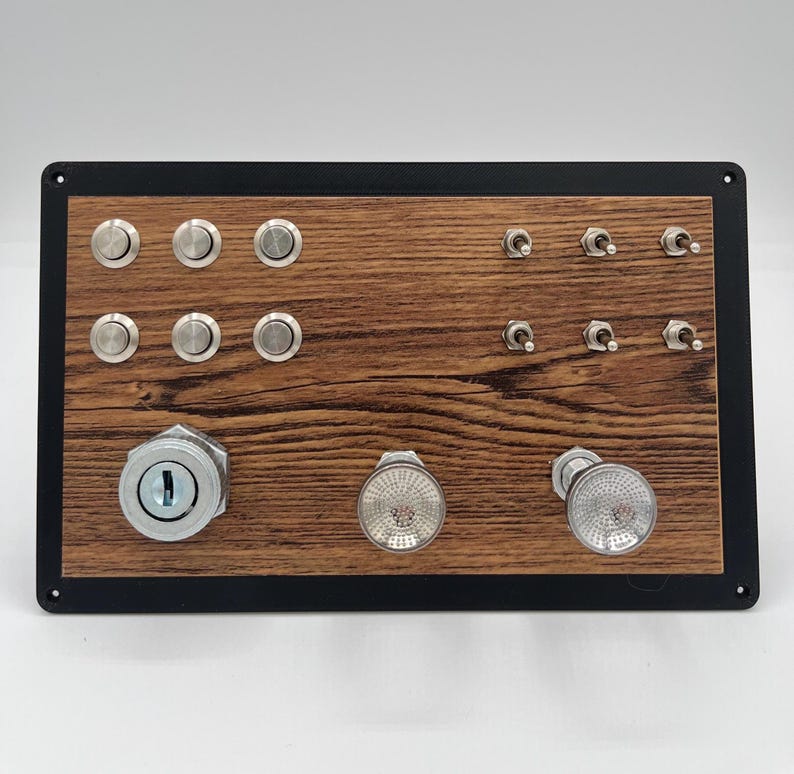 Truck Simulator Button Box | Heavy-duty USB Control Panel for ATS/ETS2 ...