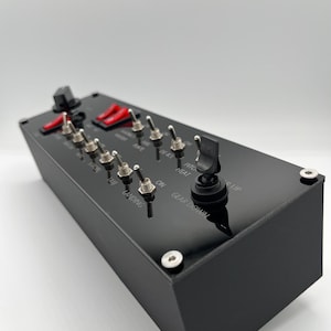 Flight Simulator Button Box – USB Switch Panel for PC - Etsy