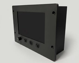 Unidad de gestión del motor de simulación de vuelo: pantalla táctil resistente para Raspberry Pi 5
