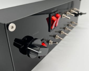 Panel de interruptores duradero para simuladores de vuelo: MSFS, X-Plane, DCS, Elite Dangerous