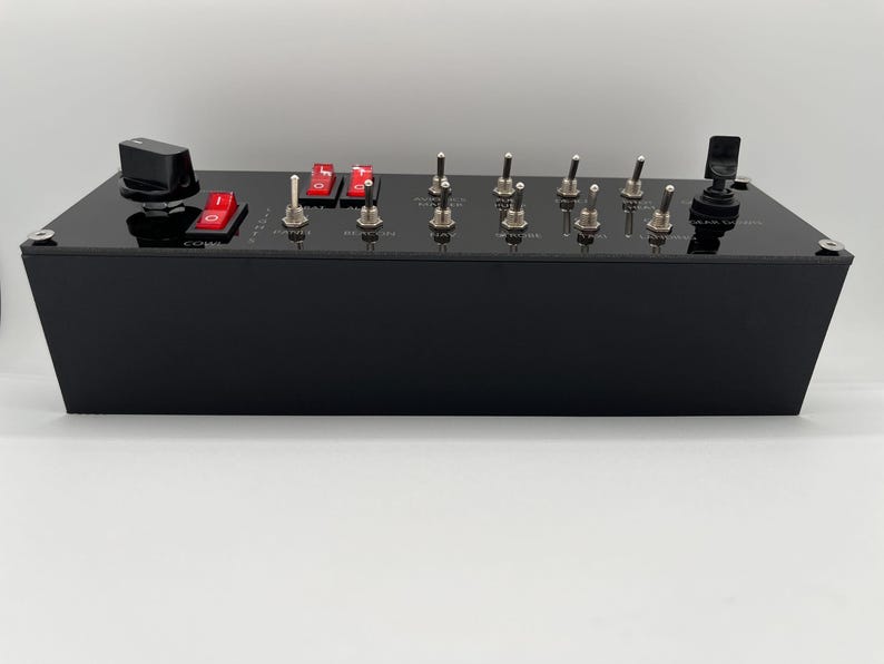 Flight Simulator Button Box – USB Switch Panel for PC image 8