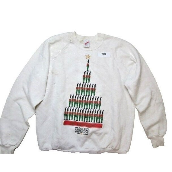 VTG 1987 Radio City Rockettes Sweatshirt Adult XL 