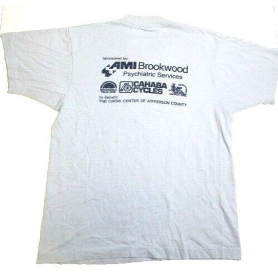 Vintage Triathlon Shirt Adult Large Single Stitch… - image 5
