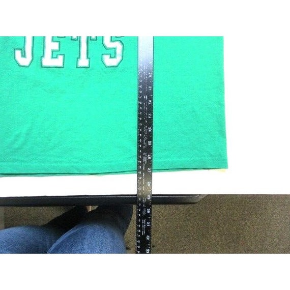 VTG New York Jets Adult Shirt Large Single Stitch… - image 5