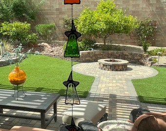Halloween Ghost Suncatcher, Window Decor