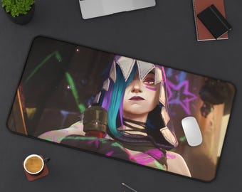 Arcane Jinx Desk Mat | League of Legends Gift