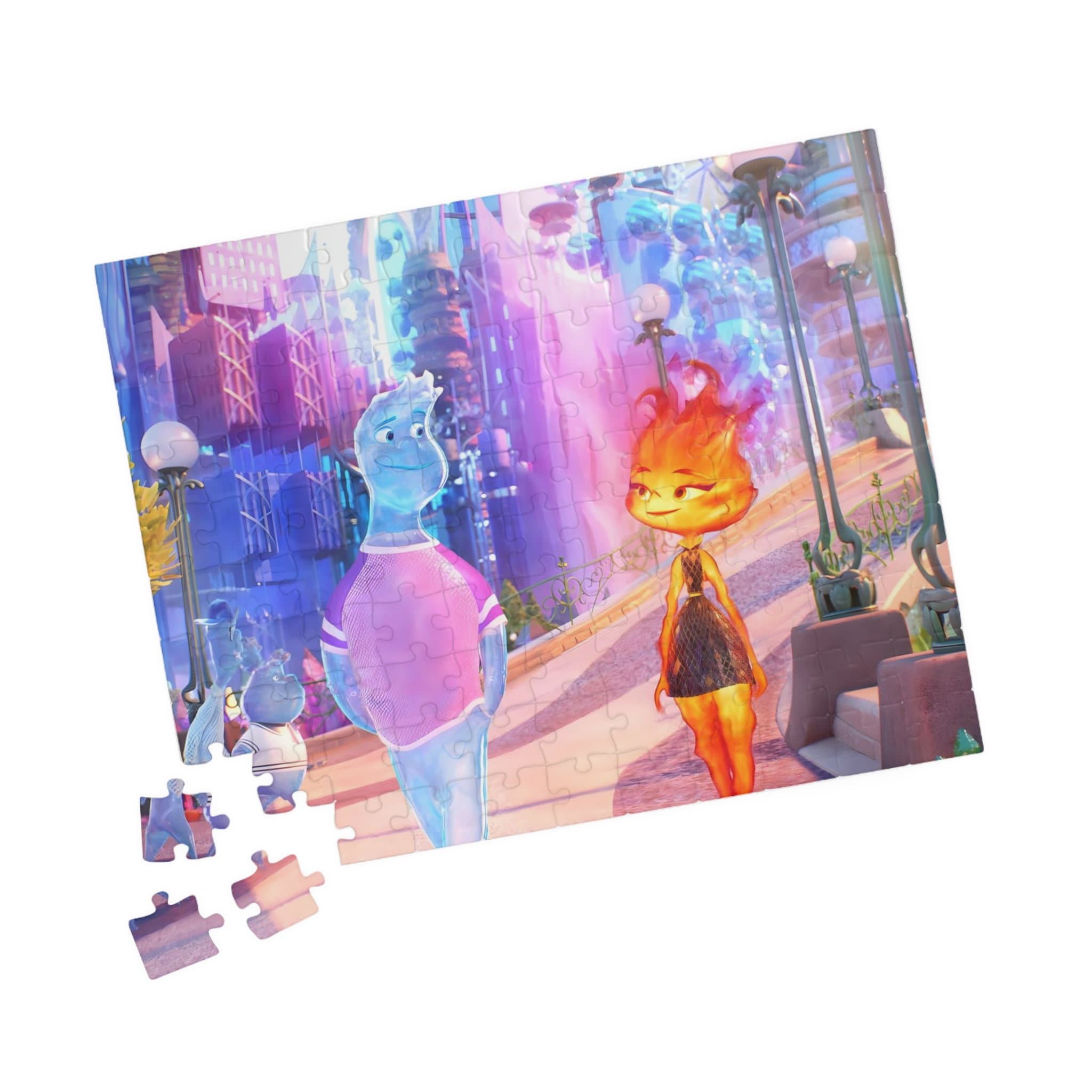 Elemental | Ember Lumen & Wade Ripple Jigsaw Puzzle (110, 252, 520 ...