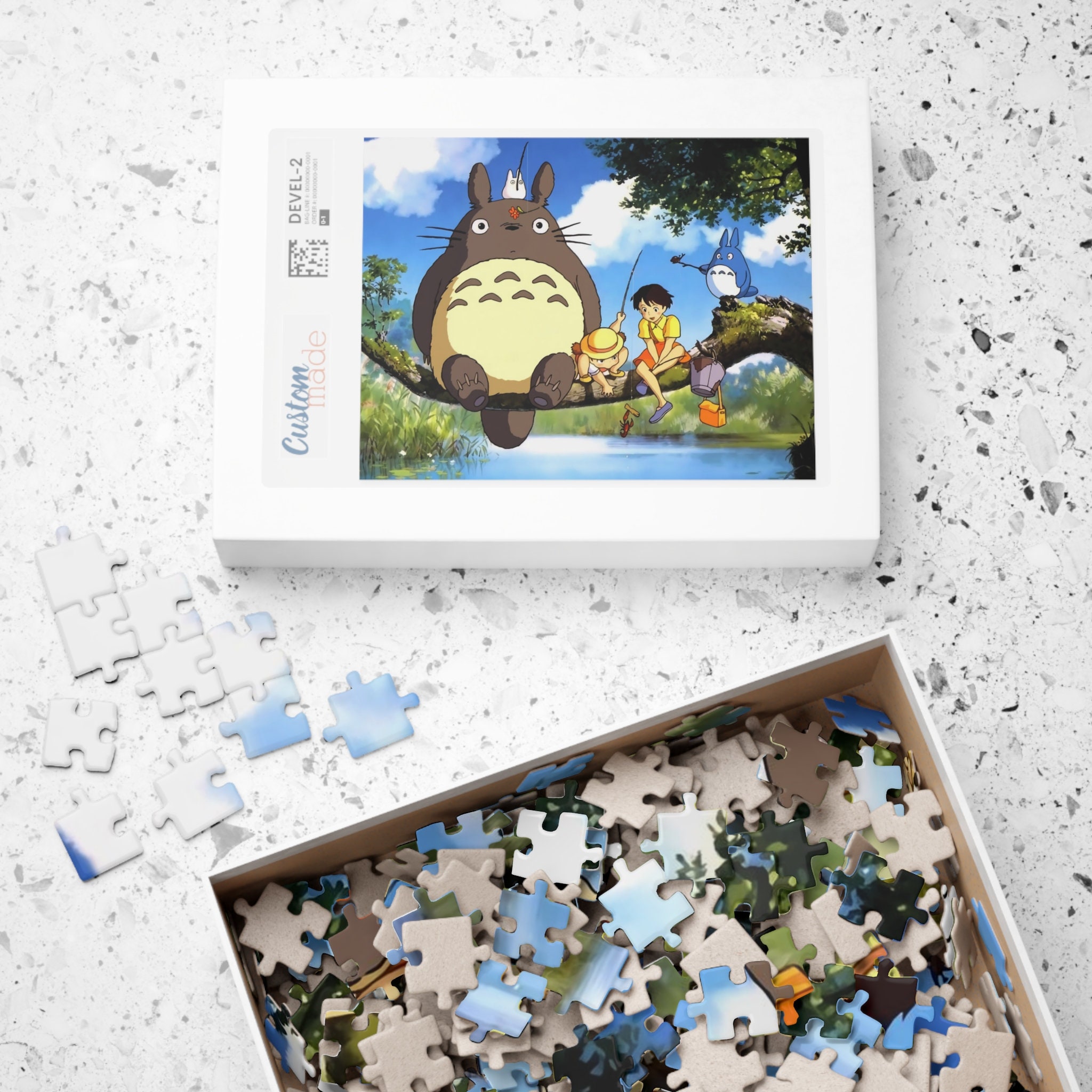KM-73 Big Totoro 3D Puzzle My Neighbor Totoro, Ensky Puzzle