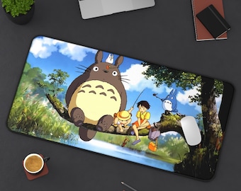 Totoro Anime Desk Mat | Gaming & Home Office Decor