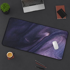 Cosmic Liquid Abstract Desk Mat | 3 Different Sizes Desk Mat