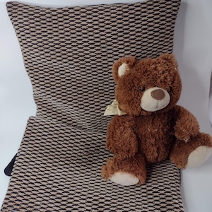Brown cushion cover