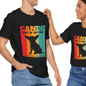 Chihuahua Dog tee-rainbow tee-Dog Owner&#39;s T shirt-Unisex tee-classic unisex jersey short sleeve tee-gift for dog lovers-Canine