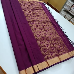 Art Silk Saree with Stitched Blouse