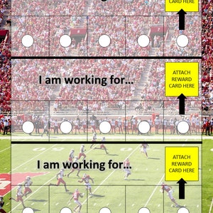 Editable Token Boards - SPORTS - Football | Special Education - Etsy