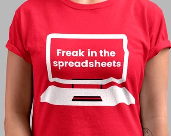 Funny Work Shirt, Excel Nerd, Coworker Gift Tee