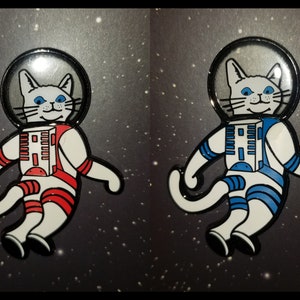 Mr. Pebbles inspired pin- Standard *or* NASA