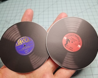 Adesivos de vinil com manchas de tinta OU inspirados em Marty Robbins