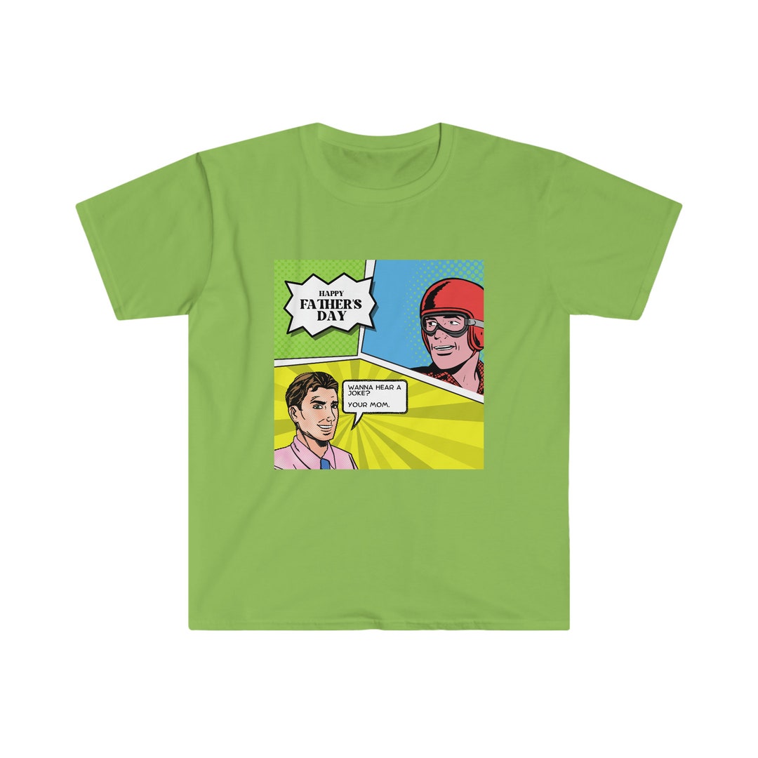 Comic Book Dad Joke Your Mom Funny Gift For Dad Etsy Comic Book Dad Joke Your Mom Funny Gift For Dad Etsy