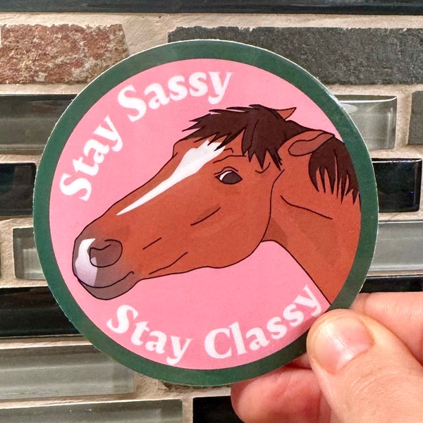 Chestnut Mare Sticker