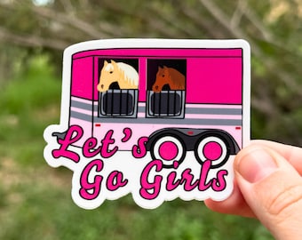 Naklejka Let's Go Girls