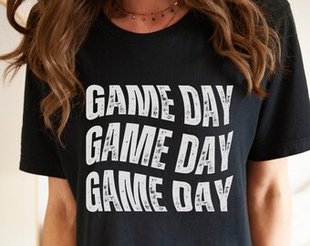 Game Days Shirt Sports Mom Gameday Shirt Basketball tshirt for Soccer Mom t-shirt NFL Shirt Sports Day Shirt