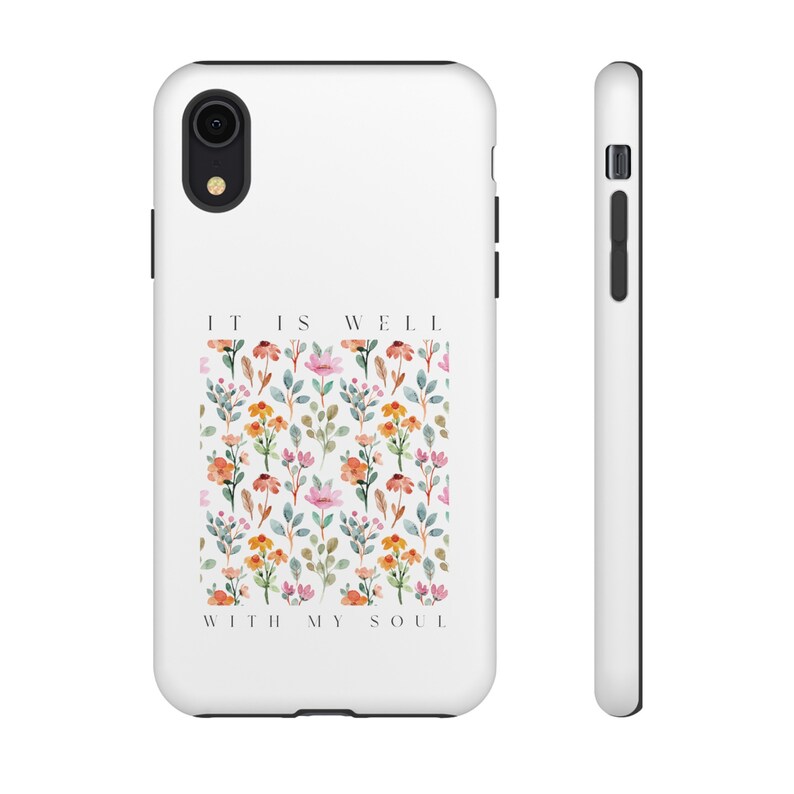 It is Well With My Soul Christian Phone Case, Scripture Phone Case, Scripture Gifts, Bible Verse Case, Christian Gifts, iPhone 15 14 13 12 image 9