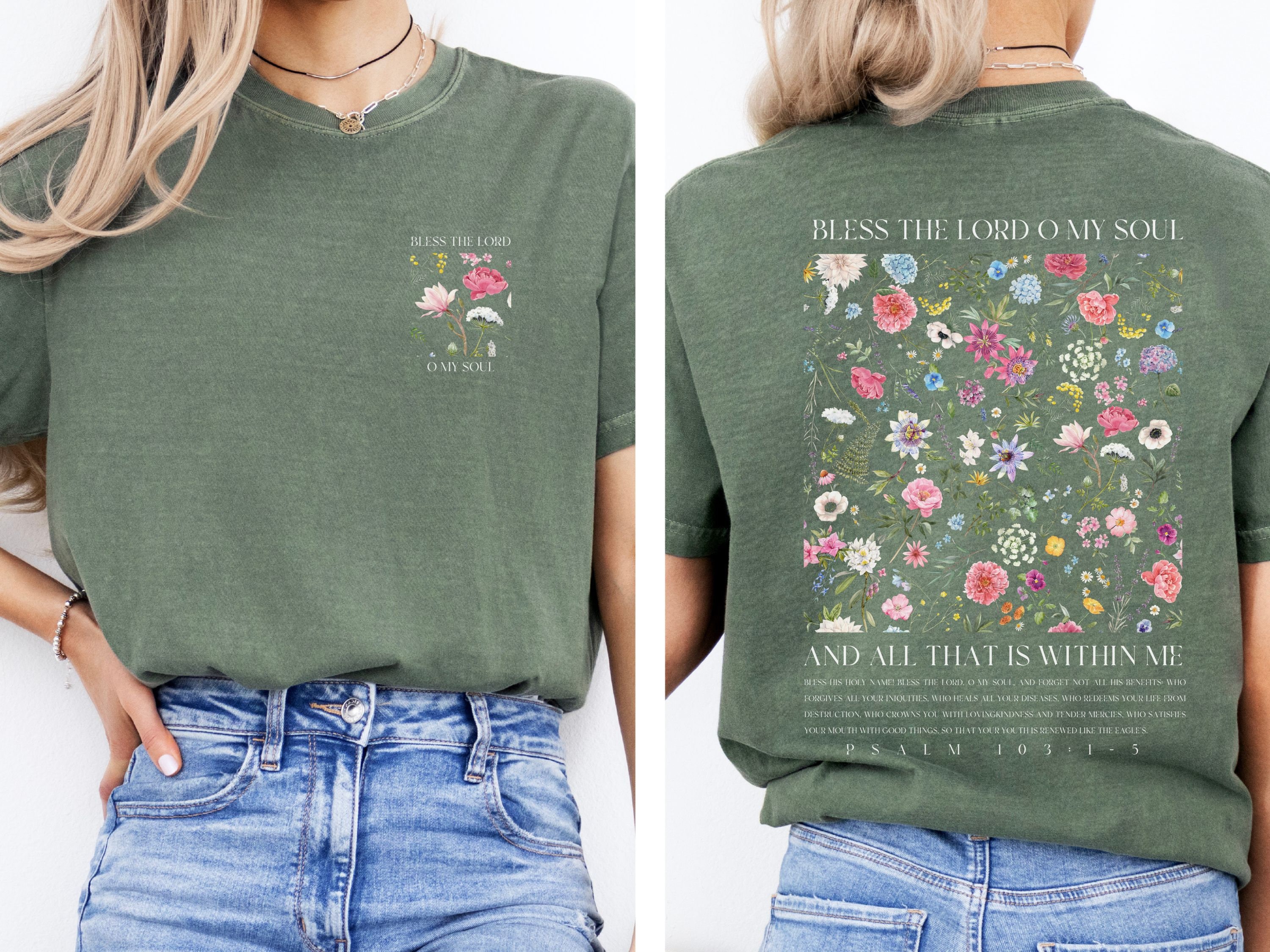 Bless The Lord O My Soul Shirt Vintage Christian T-Shirt Bless The Lord O My Soul Shirt Vintage Christian T-Shirt
