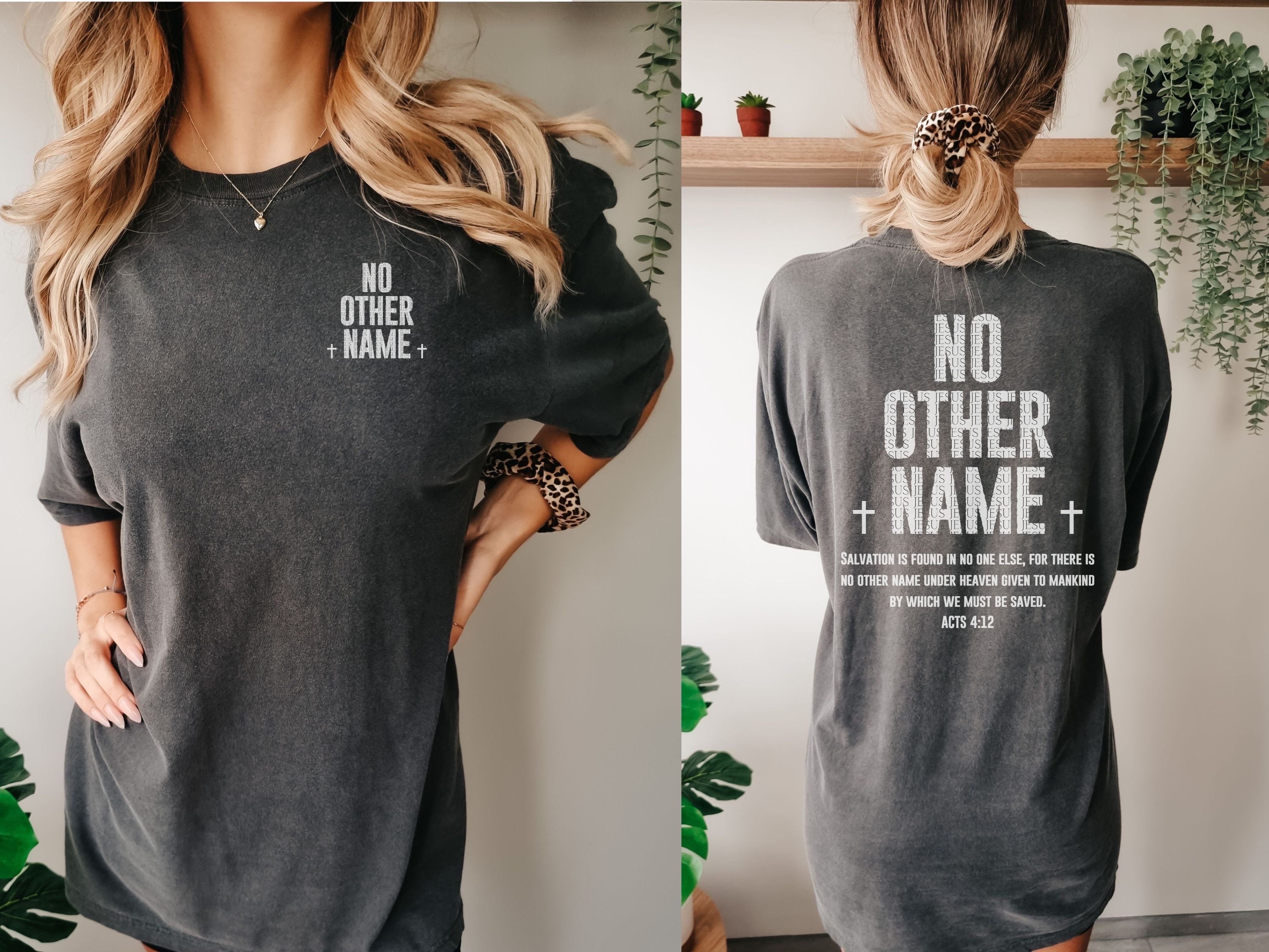 No other name Jesus T shirt No other name Jesus T shirt