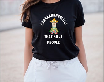 Llamas with hats inspired T-shirt / Funny T-shirt / Dad Joke Shirt. Youtube inspired shirt. Christmas present. Holiday season gift.