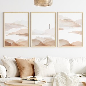Faith Can Move Mountains Matthew 17 20 Bible Verse Printable Wall Art ...