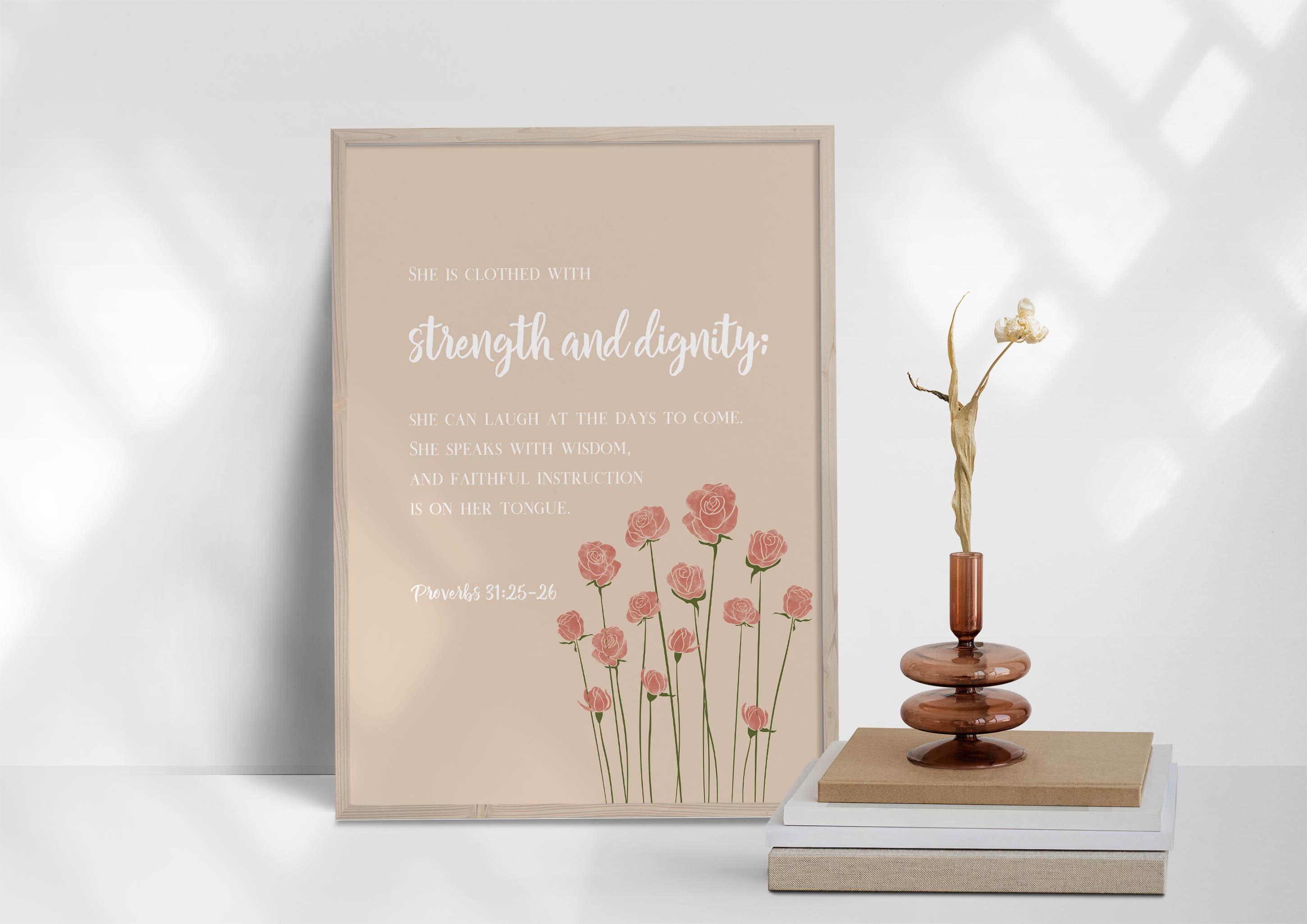 Proverbs 31 Scripture Proverbs 31 Woman Bible Verse Printable Wall Art Proverbs 31: - Etsy