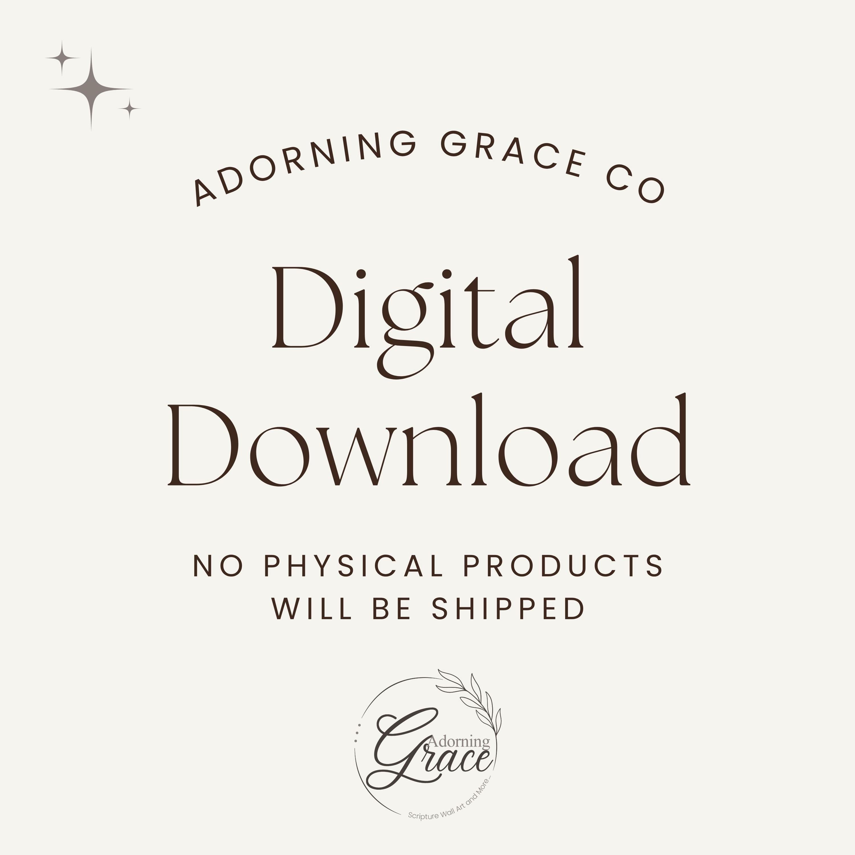 36 Hebrew Names of God Bible Verse Printable Wall Art Gallery Set ...