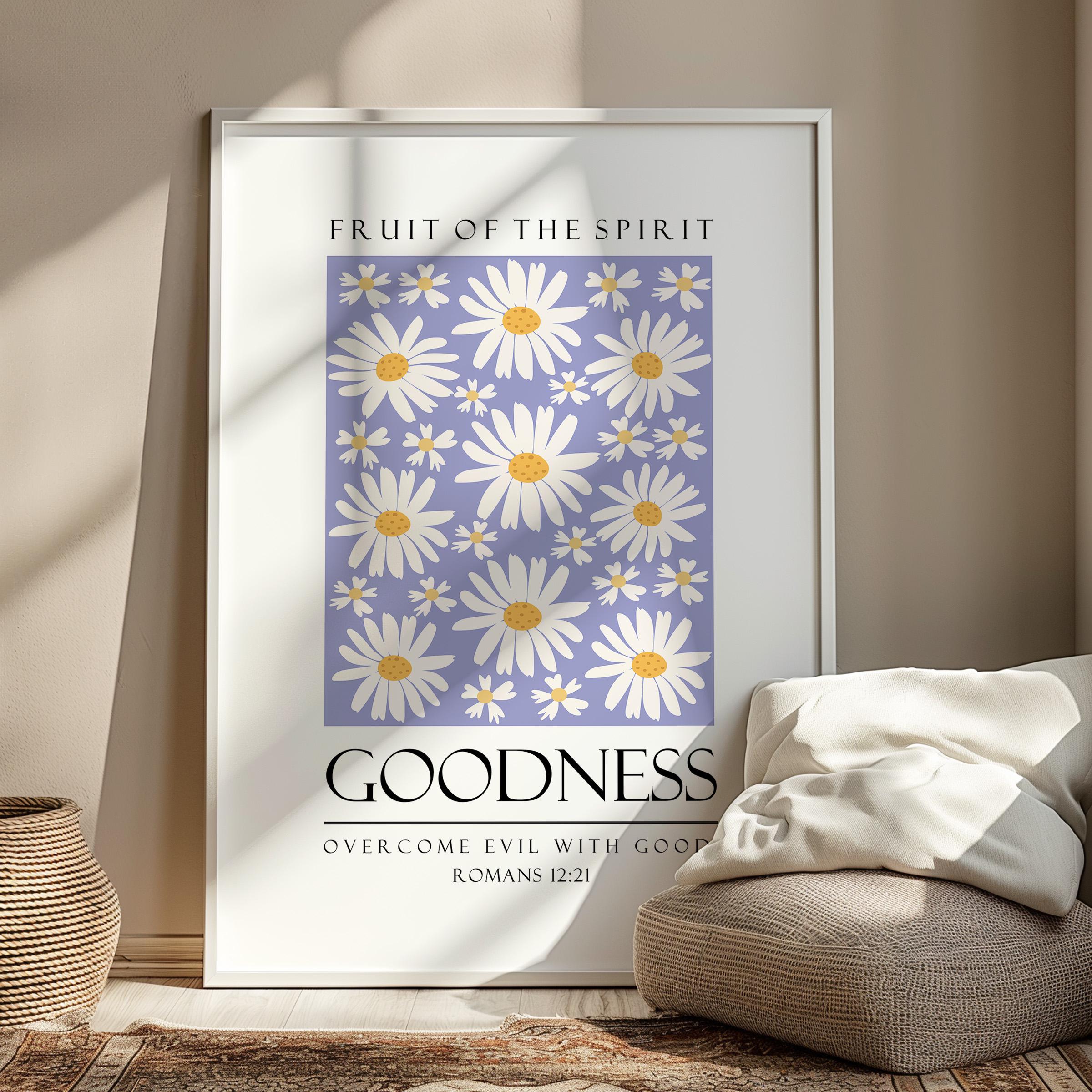 Fruit of the Spirit Bible Verse Printable Wall Art, Galatians 5:22-23 ...
