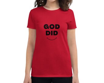 God Did short sleeve t-shirt