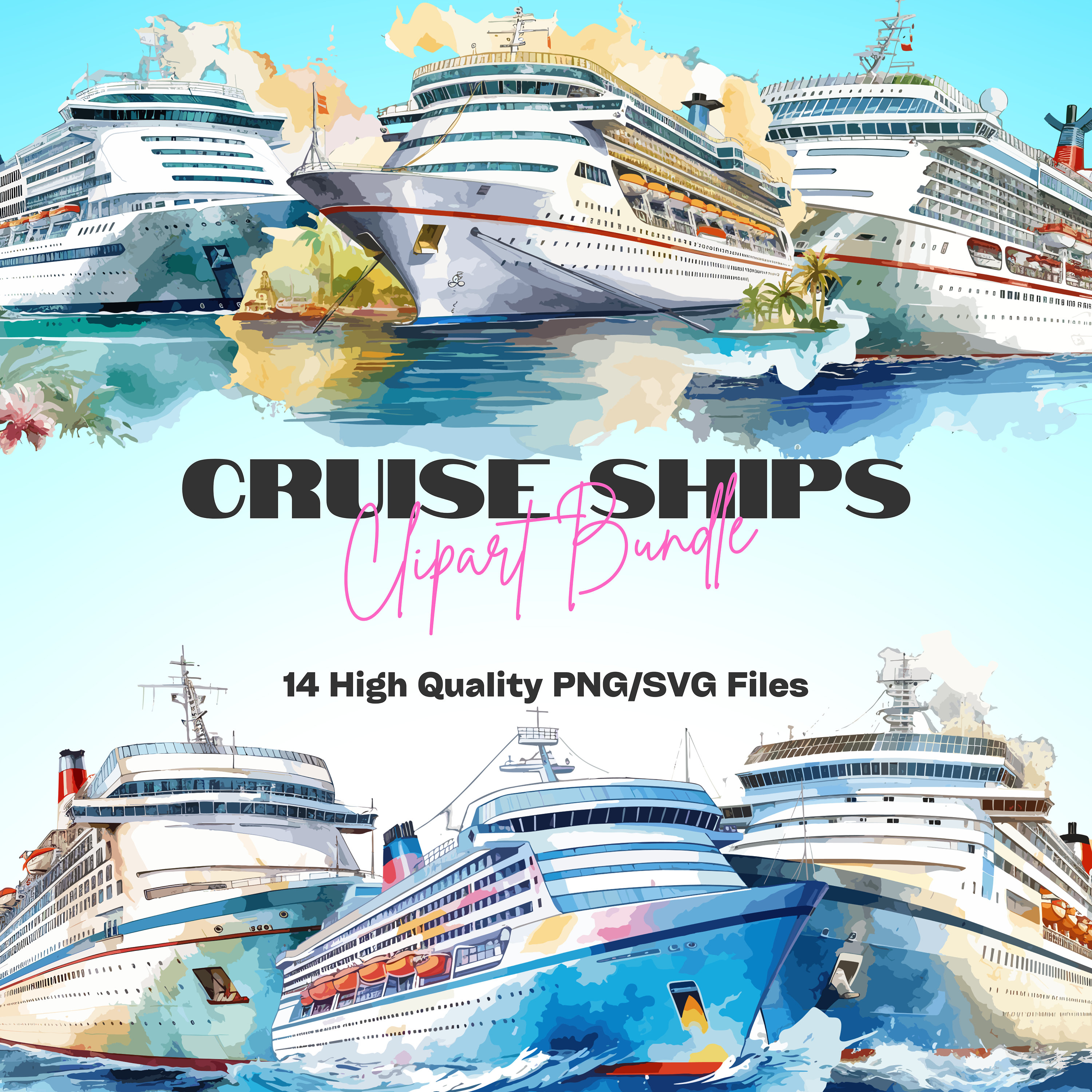 Carnival Cruise Ship Clip Art