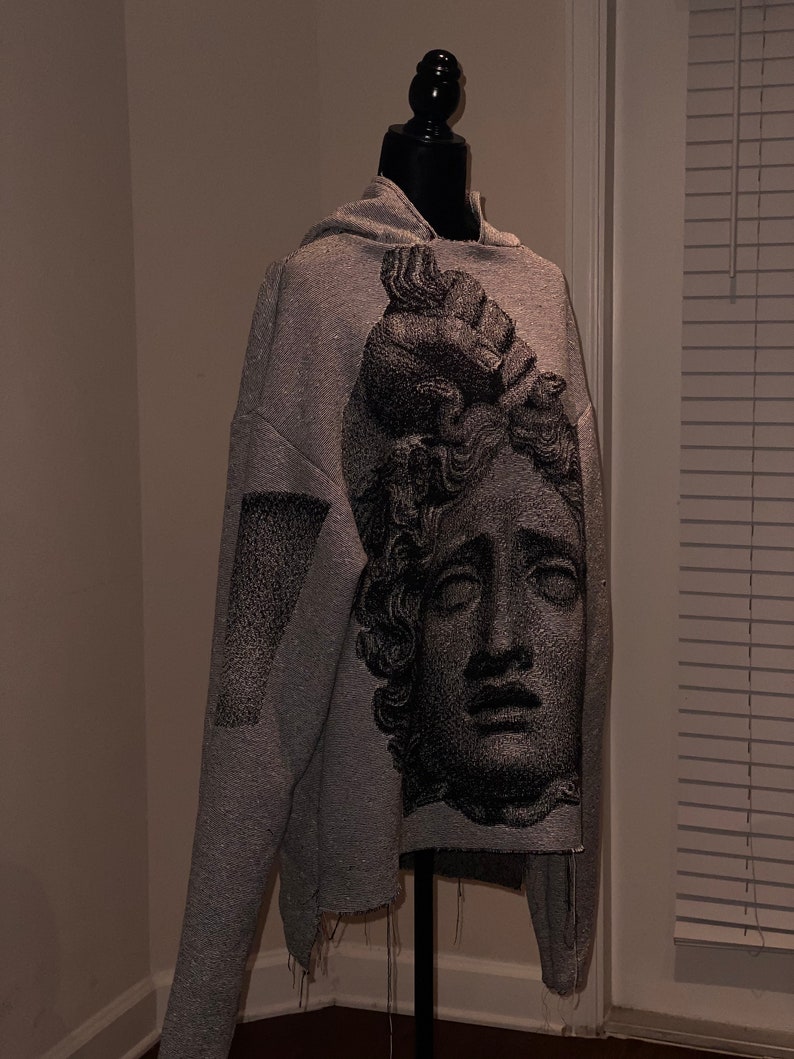 Custom Medusa Tapestry Hoodie Etsy