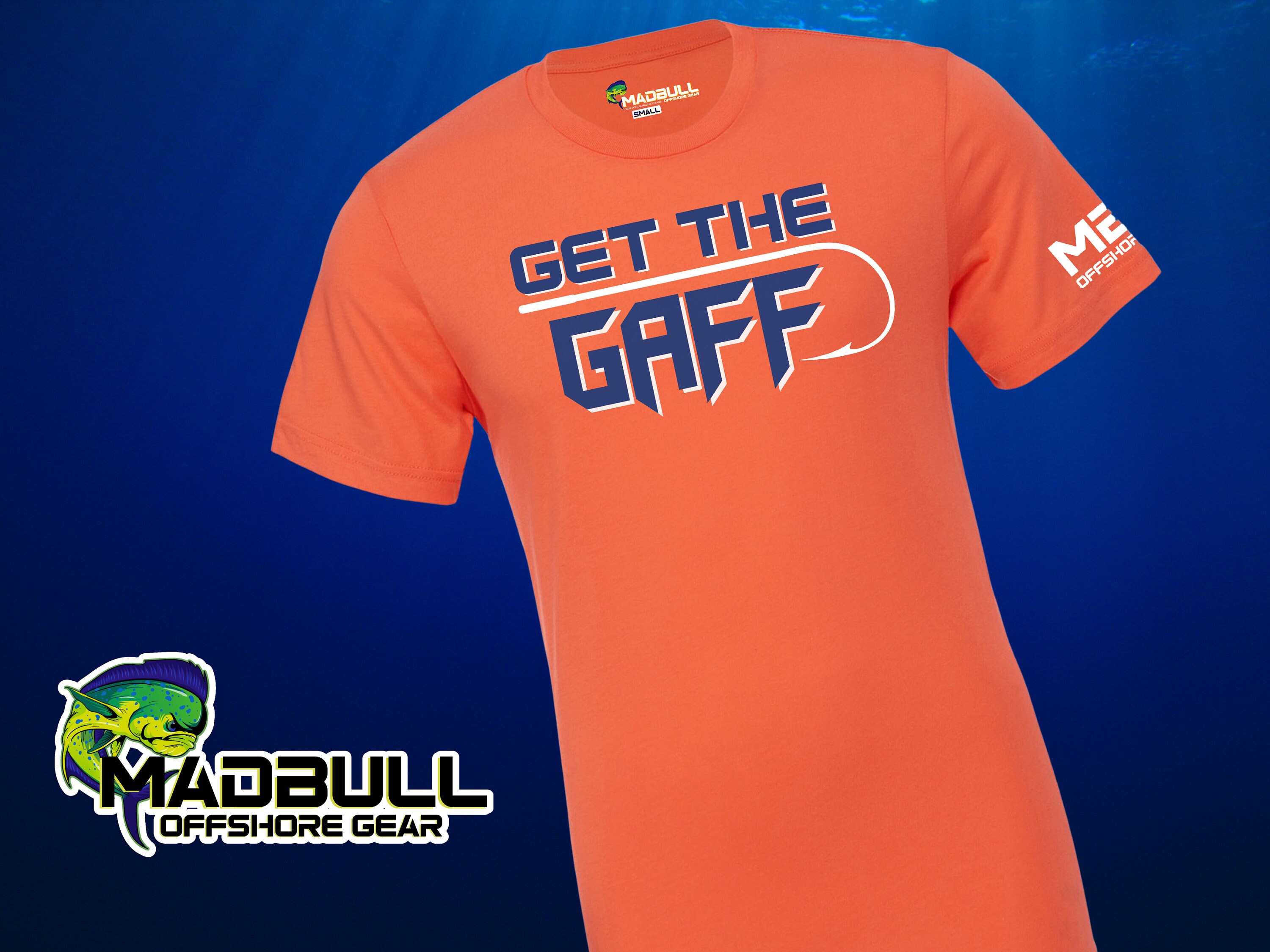 Get the Gaff Mens Fishing Tshirt From Madbull Offshore Etsy