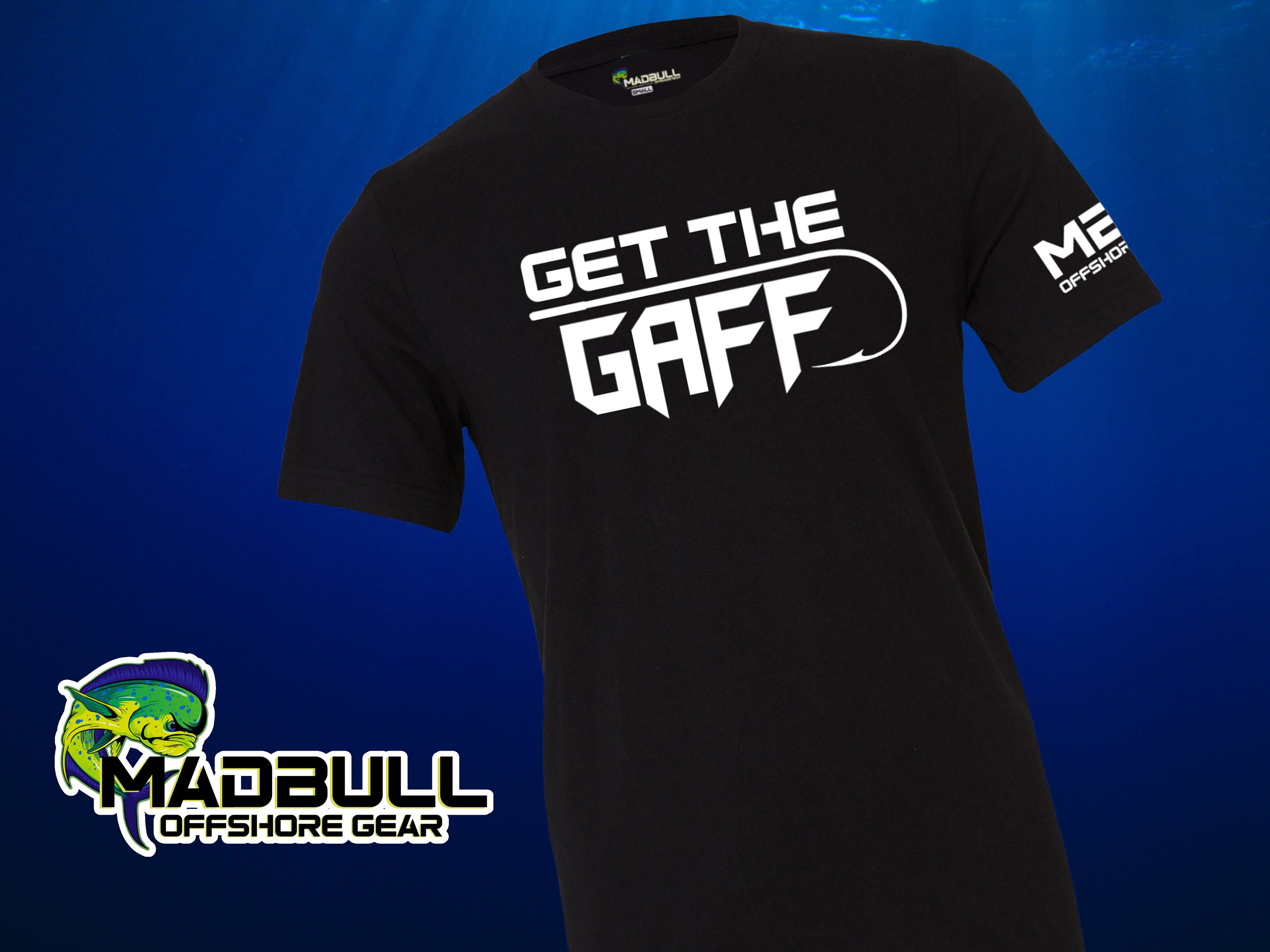 Get the Gaff Mens Fishing Tshirt From Madbull Offshore Etsy