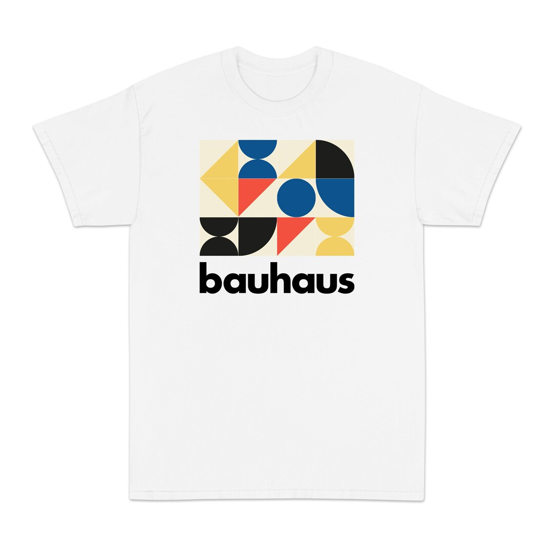 ★ ★ Men's Easy Fit Bauhaus Logo Graphic Short S Bauhaus T shirt T shirt short sleeve black | eBay