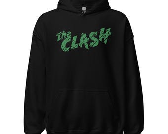 Sweat à capuche The Clash unisexe