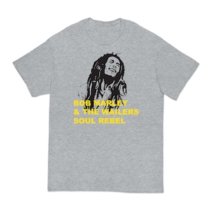 Zion Rootswear Bob Marley Soul Rebel Ringer T-shirt. - Etsy