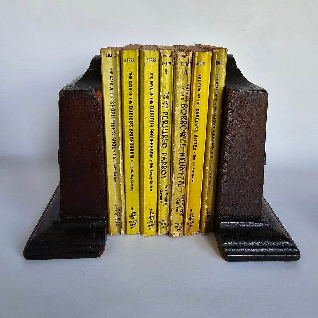 Stack of Old Books, Perry Mason Mystery Collection, Early Stanley Gardner, Instant Library