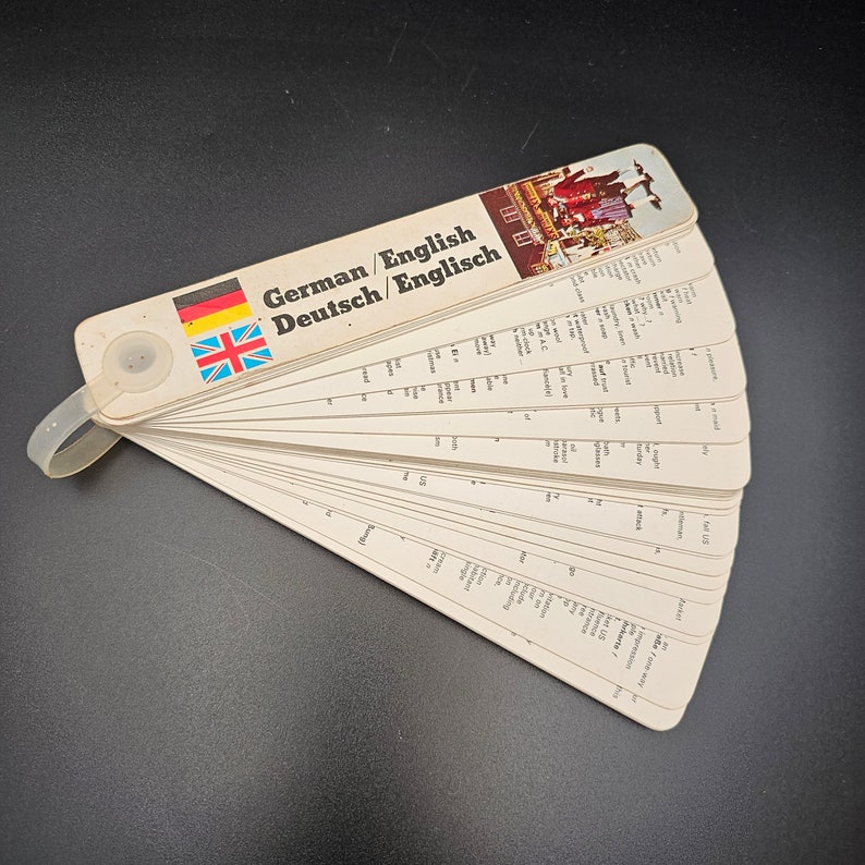 Vintage German to English Translation Booklet Foreign Etsy