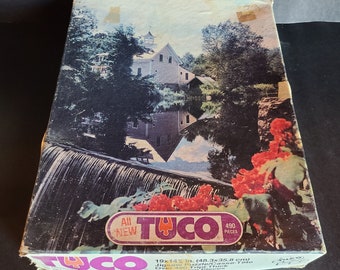 The TUCO Work Shop Series Vintage Puzzle 1940s/1950s - Vermont Farm  Superb Series