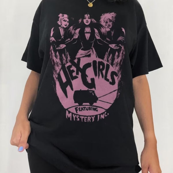 Hex Girls T-Shirt, Vtg The Hex Girls Rock Band Music Sweatshirt, Anniversary Gift, Music Concert 2023, Hex Girls 2023 Tour Shirt 1496703345