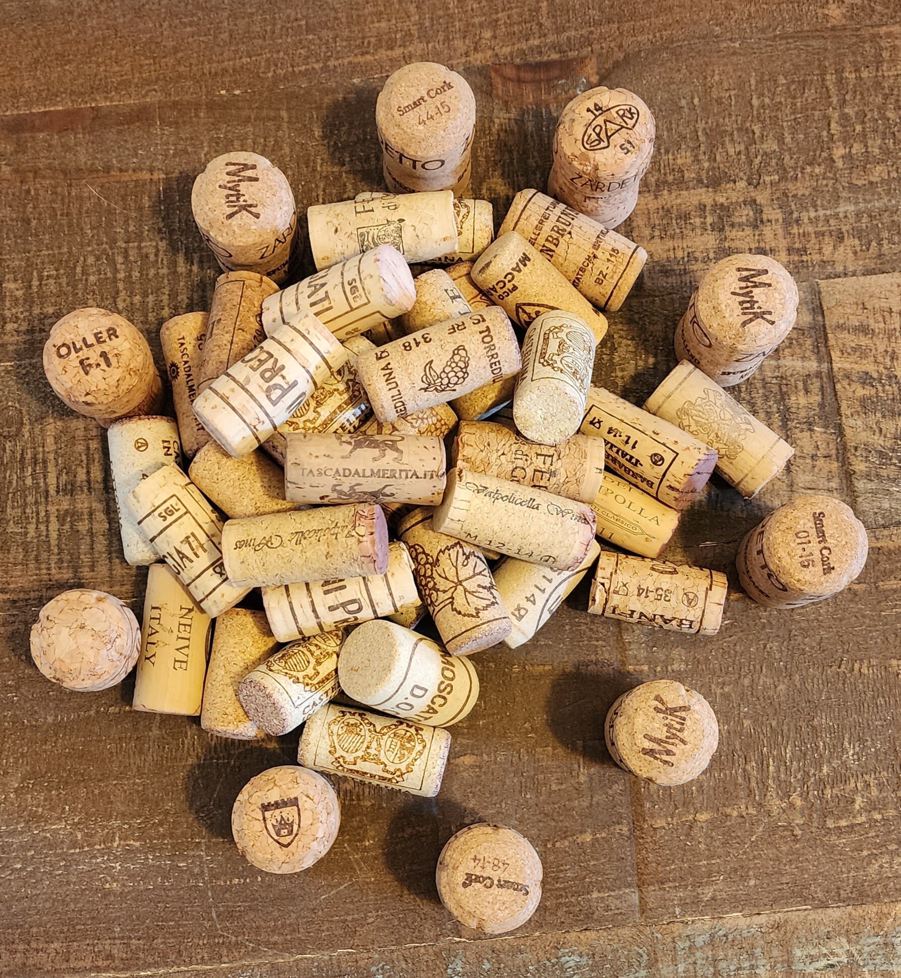 Assorted Bulk Used Natural Wine Corks Etsy