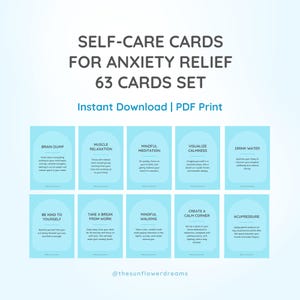 63 tarjetas para afrontar la ansiedad, habilidades de afrontamiento, técnicas de atención plena y gestión, recursos terapéuticos, herramientas terapéuticas, psicólogo escolar